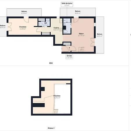 Lejlighed Vue Imprenable Sur L'ocean Pour 4 Personnes Saint-Hilaire-de-Riez